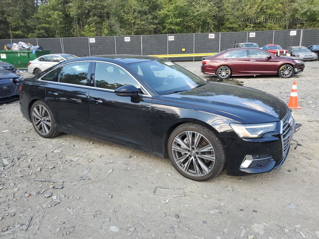 2019 Audi A6 Premium Plus Black vin: WAUE8AF22KN119393