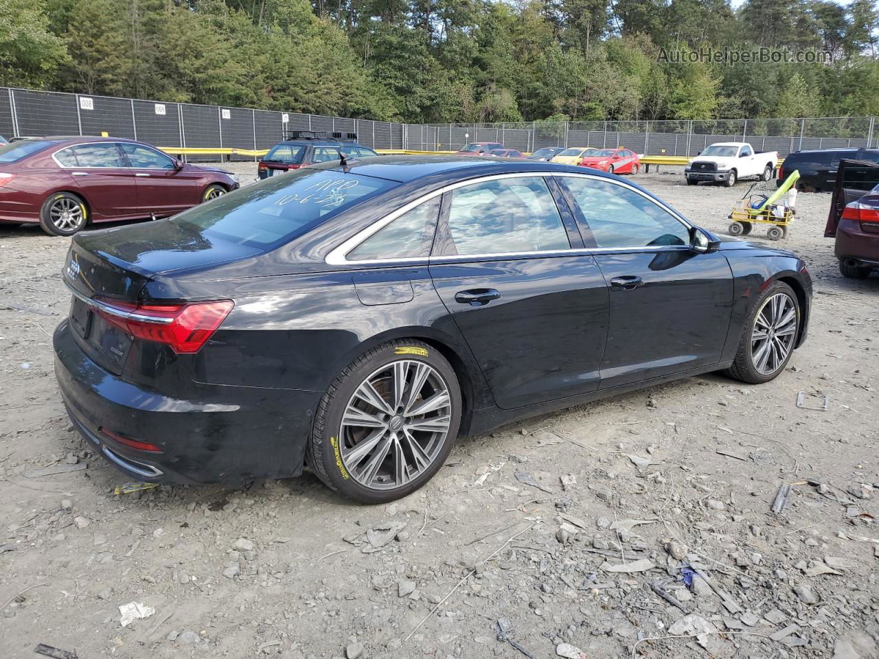 2019 Audi A6 Premium Plus Black vin: WAUE8AF22KN119393