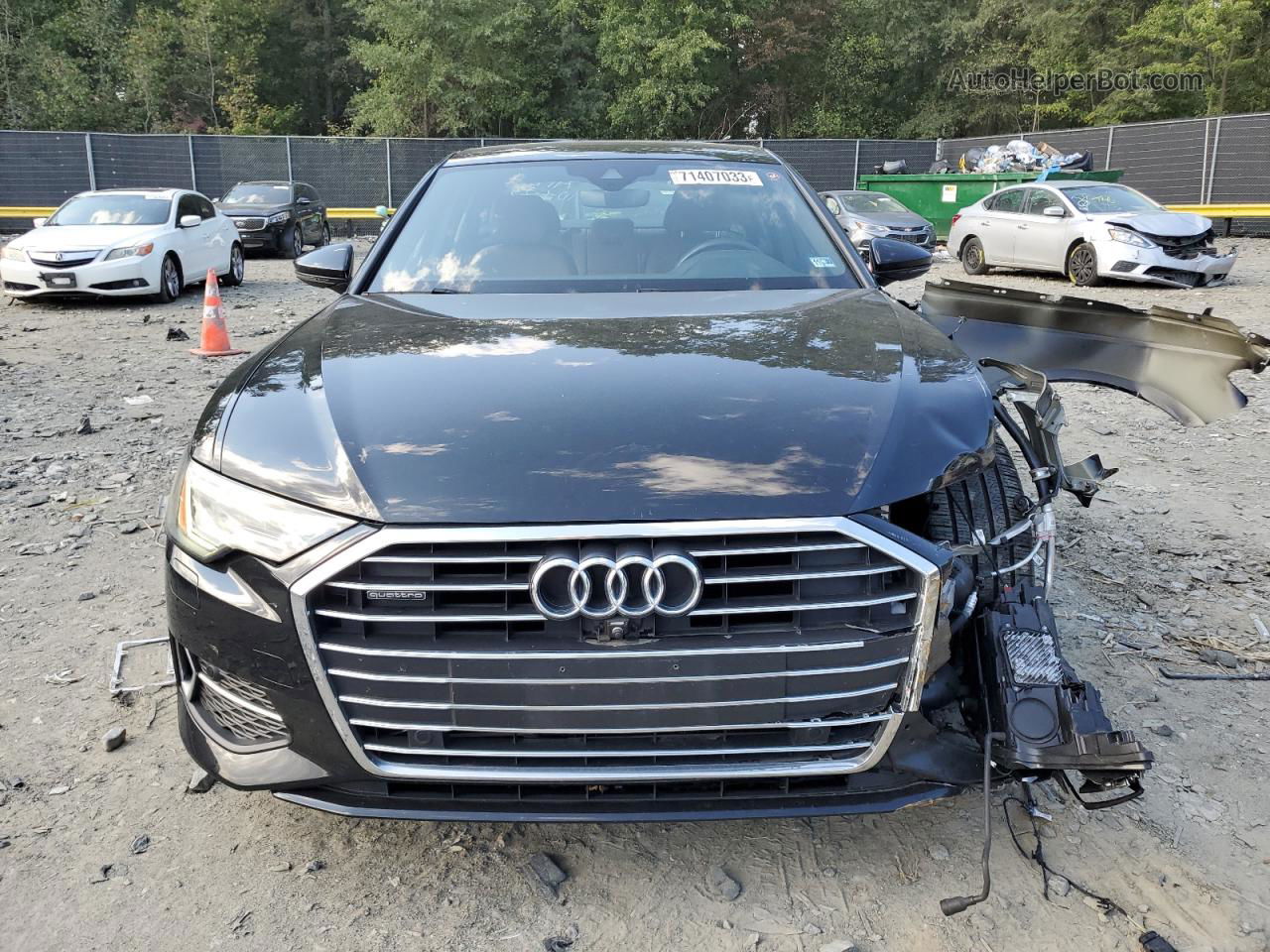 2019 Audi A6 Premium Plus Black vin: WAUE8AF22KN119393