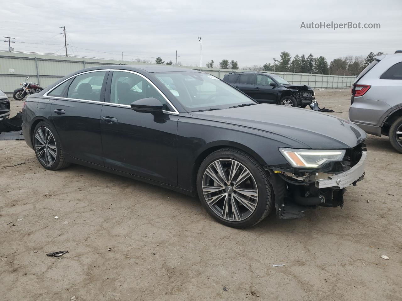 2019 Audi A6 Premium Plus Угольный vin: WAUE8AF22KN123315