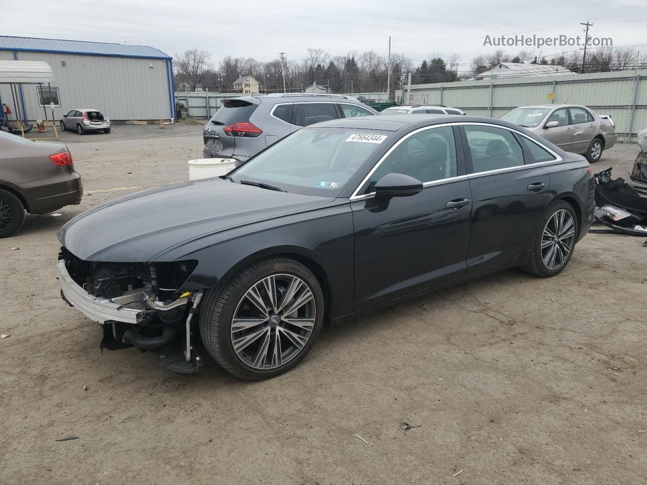 2019 Audi A6 Premium Plus Угольный vin: WAUE8AF22KN123315