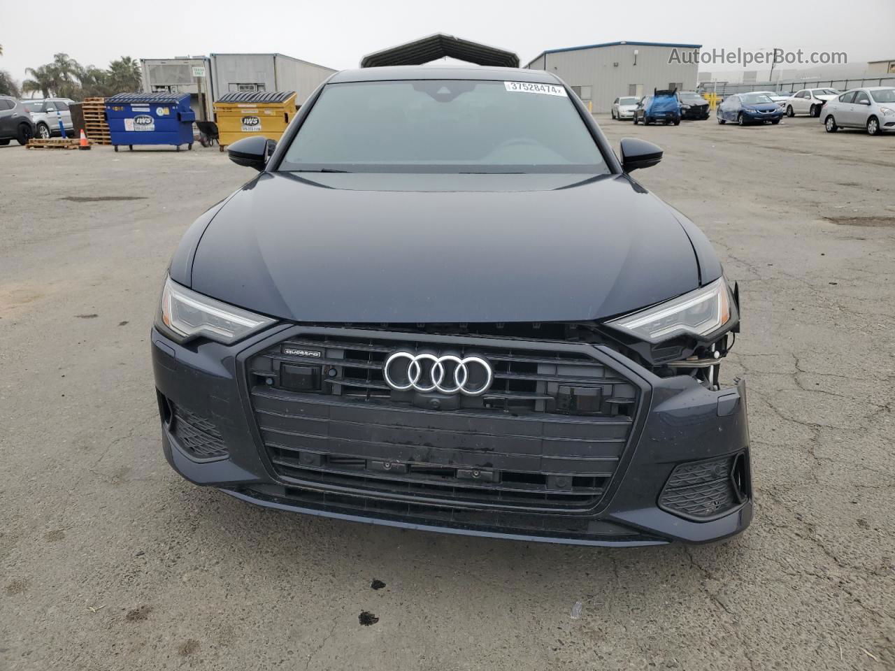 2019 Audi A6 Premium Plus Синий vin: WAUE8AF29KN126146