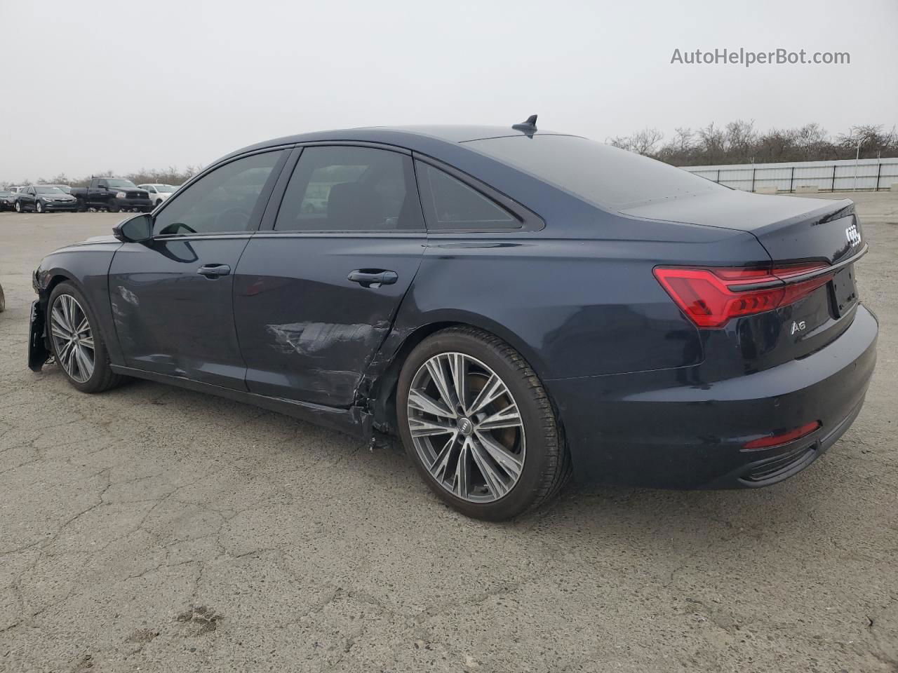 2019 Audi A6 Premium Plus Синий vin: WAUE8AF29KN126146