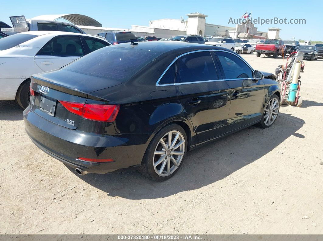 2016 Audi A3 2.0t Premium Plus Black vin: WAUE8GFF3G1043767