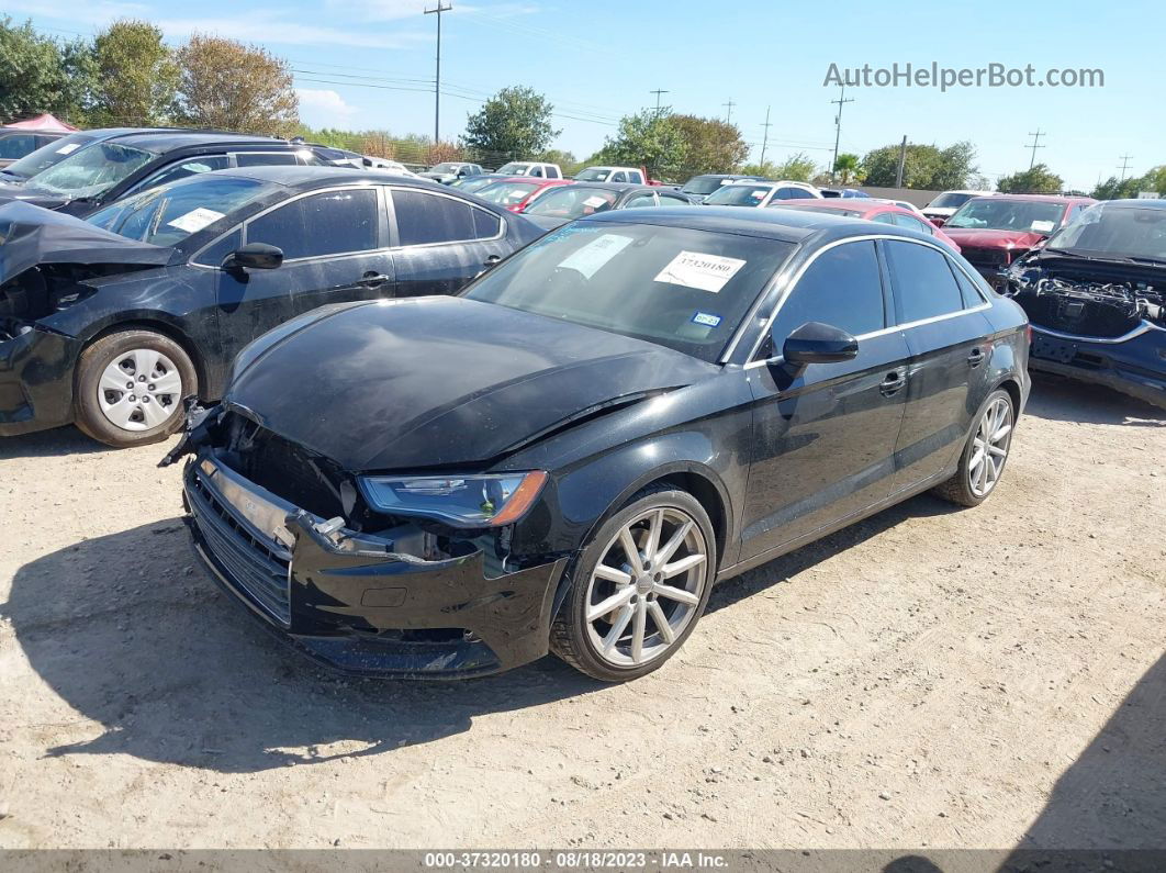 2016 Audi A3 2.0t Premium Plus Black vin: WAUE8GFF3G1043767