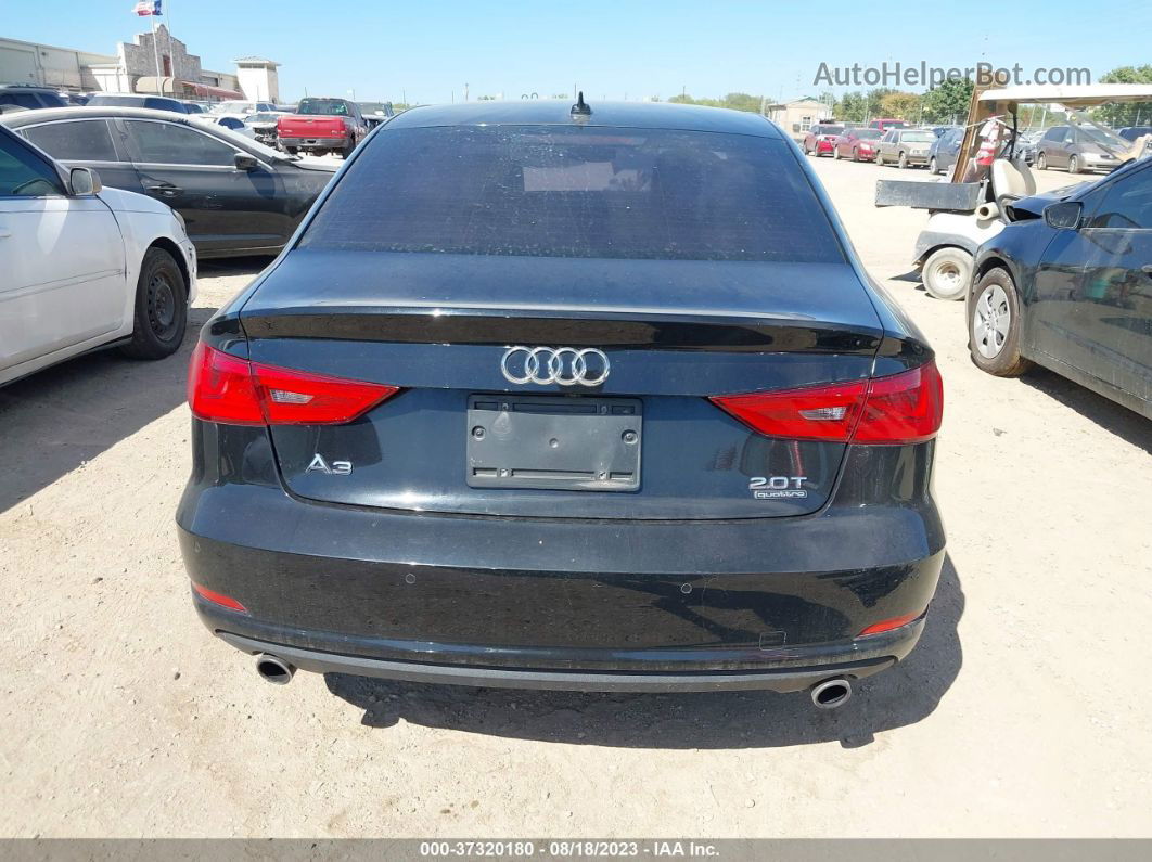 2016 Audi A3 2.0t Premium Plus Черный vin: WAUE8GFF3G1043767