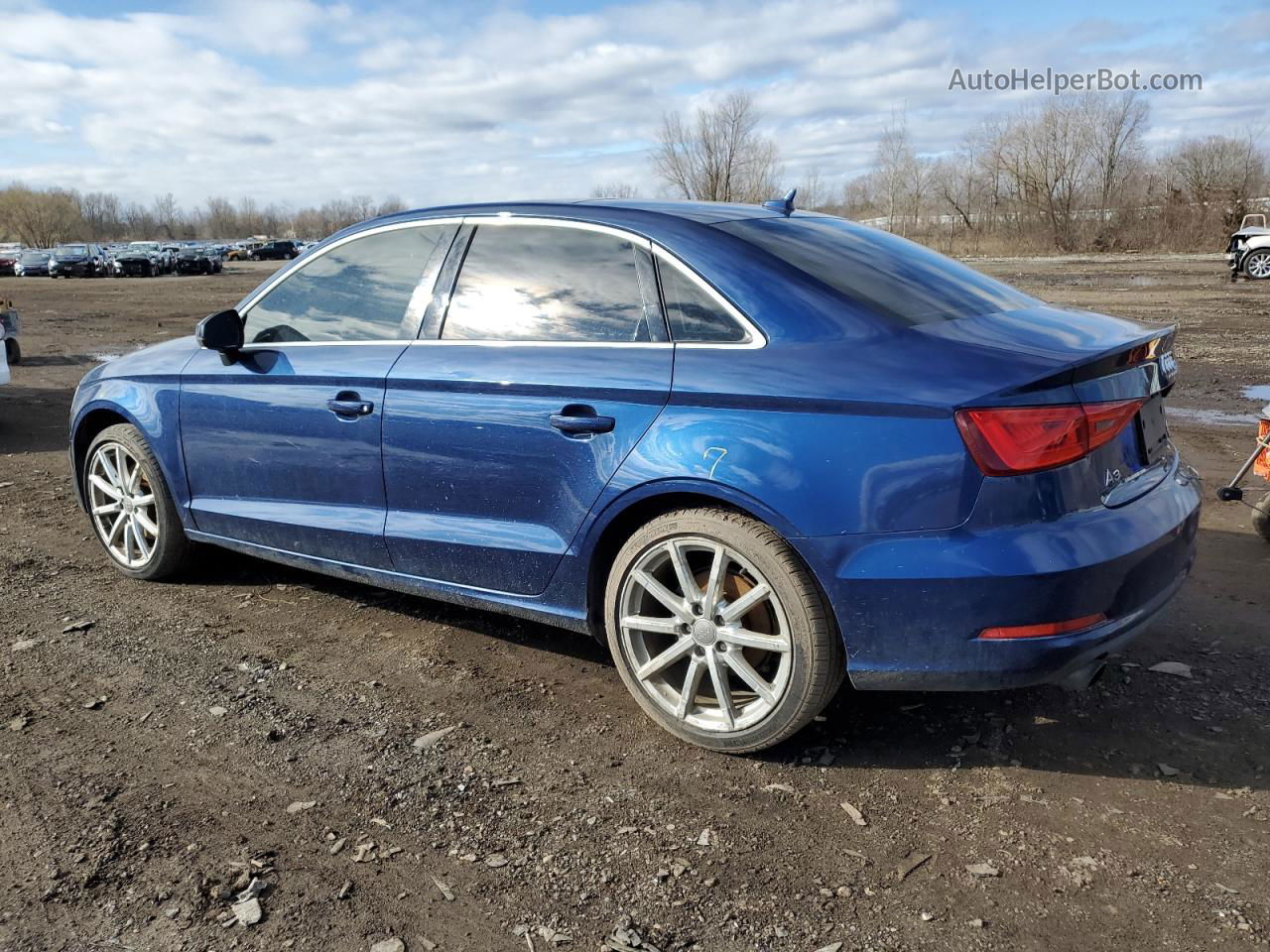 2016 Audi A3 Premium Plus Blue vin: WAUE8GFF4G1054017