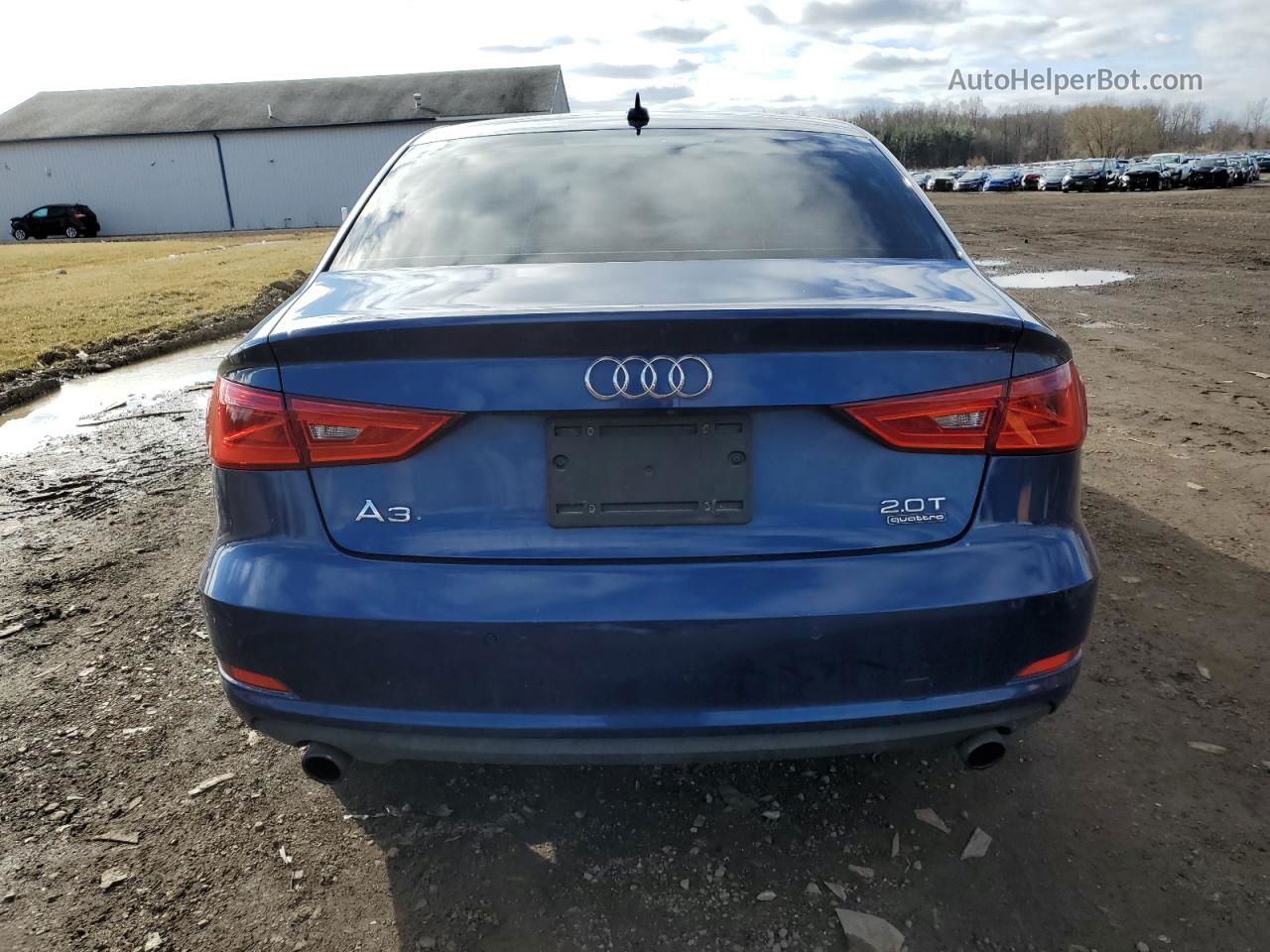 2016 Audi A3 Premium Plus Blue vin: WAUE8GFF4G1054017