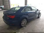 2016 Audi A3 2.0t Premium Синий vin: WAUE8GFF4G1061792