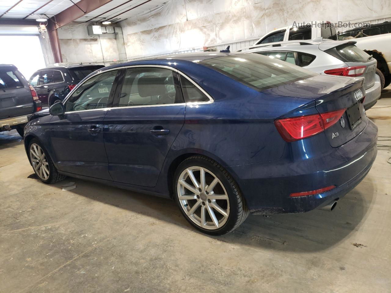 2016 Audi A3 Premium Plus Blue vin: WAUE8GFF7G1026888