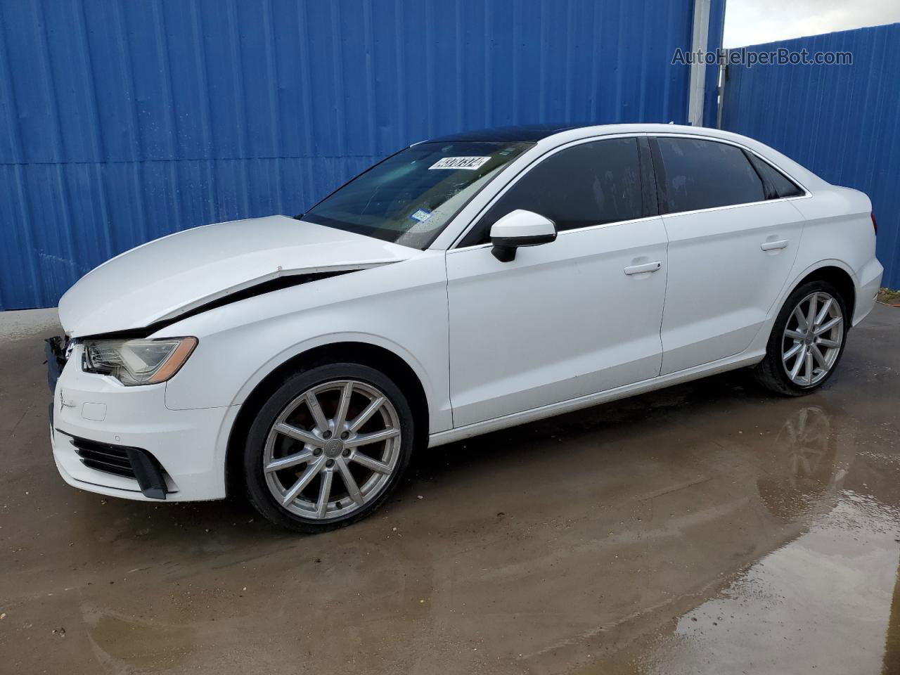 2016 Audi A3 Premium Plus White vin: WAUE8GFF7G1060006