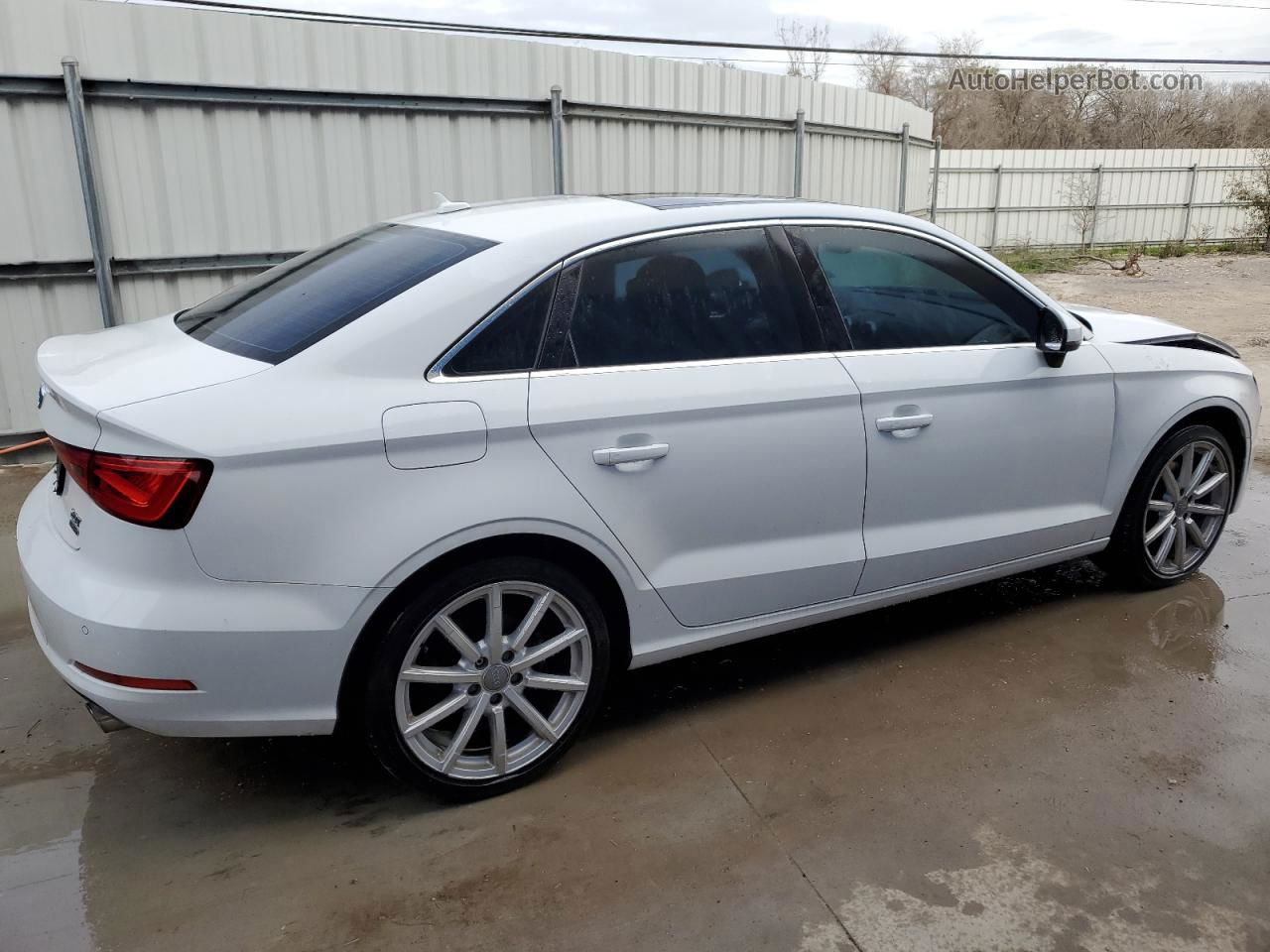 2016 Audi A3 Premium Plus White vin: WAUE8GFF7G1060006