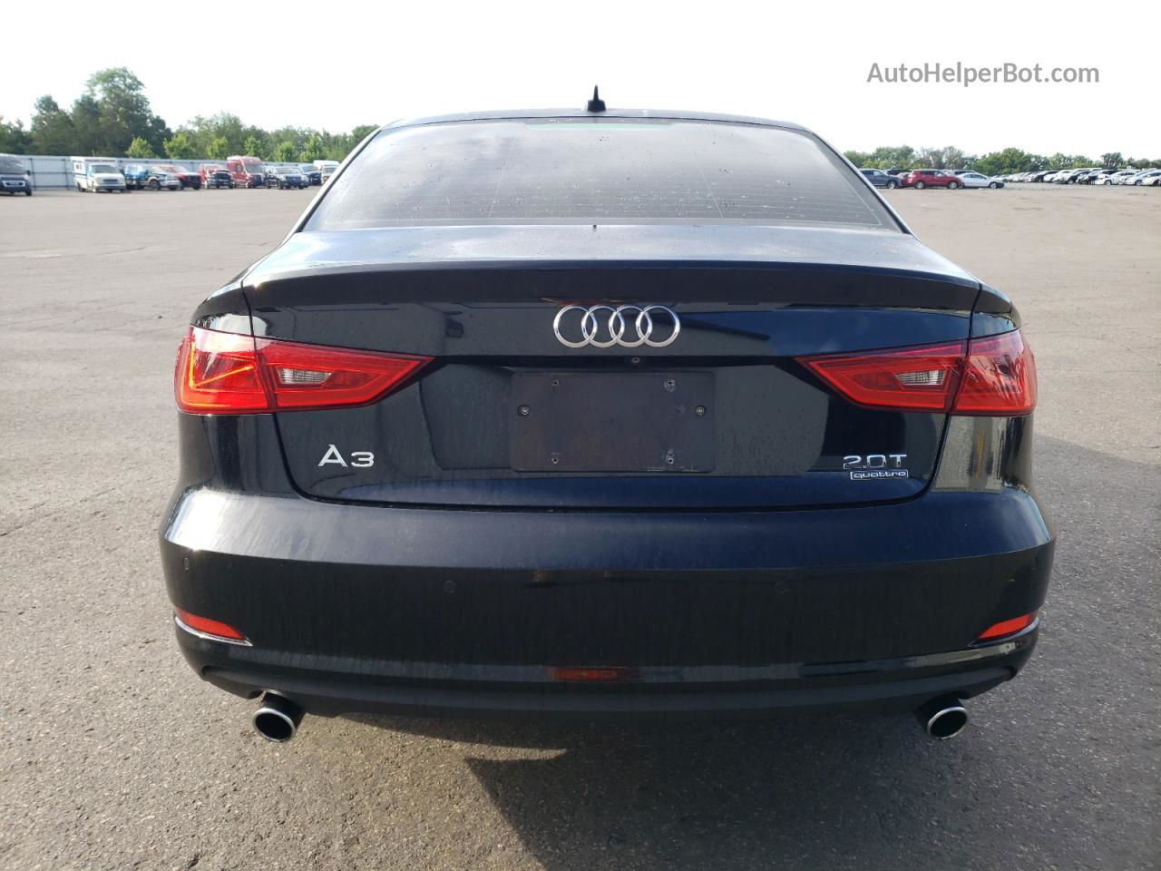 2016 Audi A3 Premium Plus Black vin: WAUE8GFF8G1008867