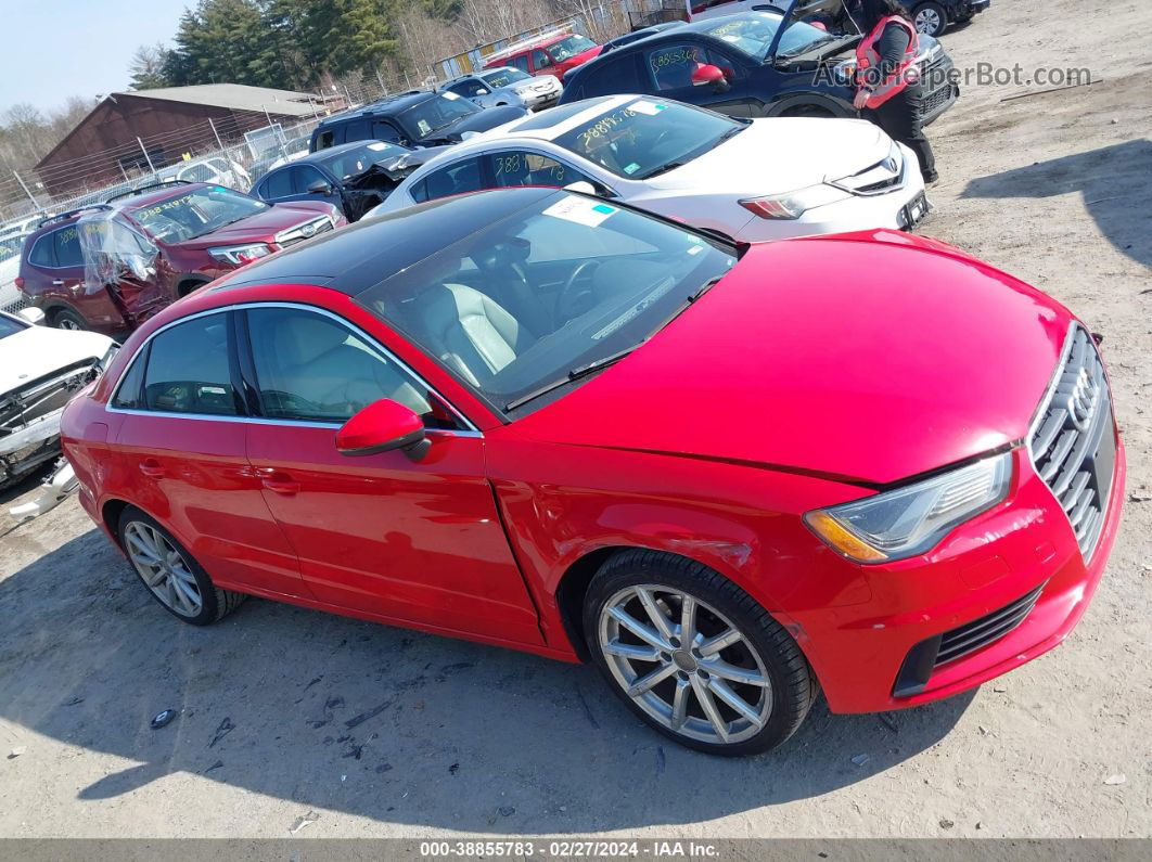 2016 Audi A3 2.0t Premium Red vin: WAUE8GFF8G1058958