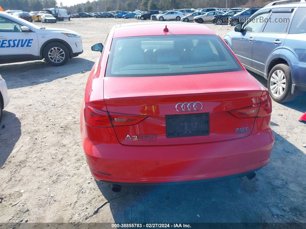 2016 Audi A3 2.0t Premium Red vin: WAUE8GFF8G1058958