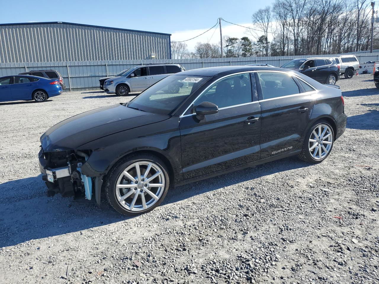 2016 Audi A3 Premium Plus Black vin: WAUE8GFF8G1099073