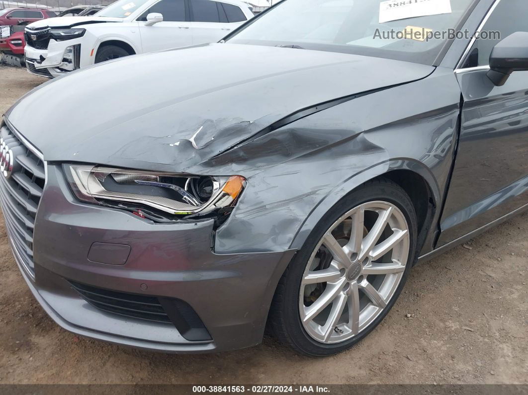 2016 Audi A3 2.0t Premium Gray vin: WAUE8GFF9G1044454