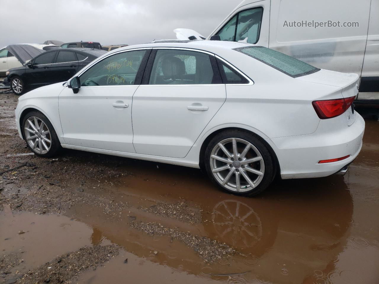 2016 Audi A3 Premium Plus White vin: WAUE8GFF9G1053350