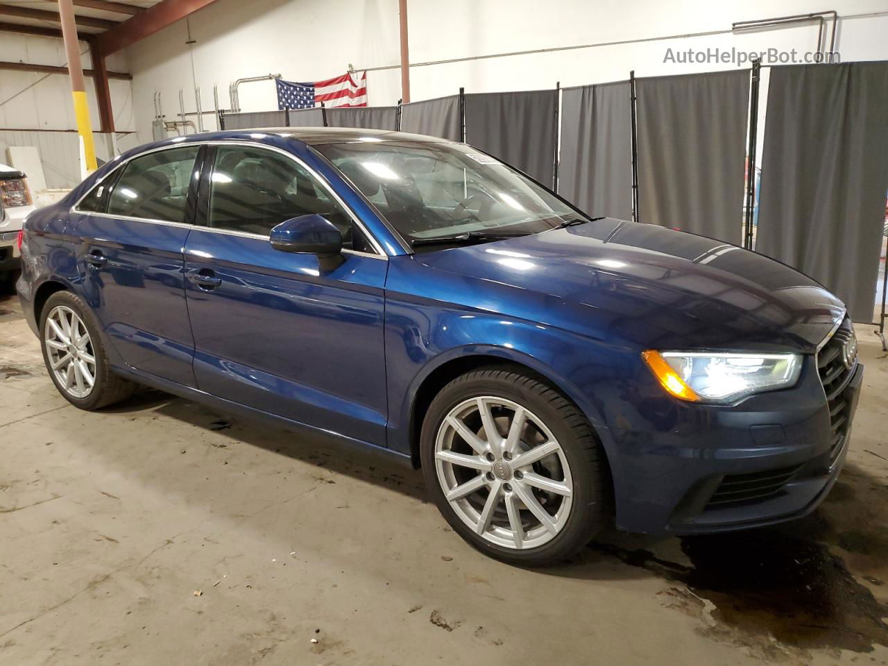 2016 Audi A3 Premium Plus Blue vin: WAUE8GFF9G1060315