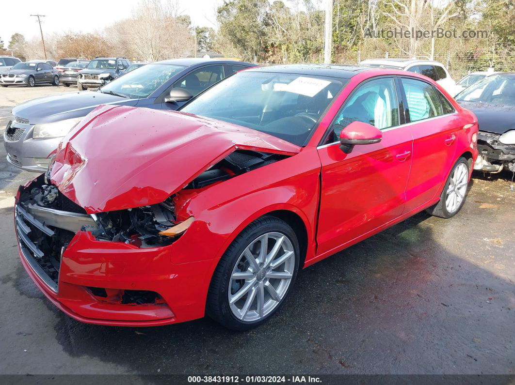 2016 Audi A3 2.0t Premium Red vin: WAUE8HFF4G1034579