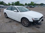 2014 Audi A4 2.0t Premium Белый vin: WAUEFAFL0EN023376