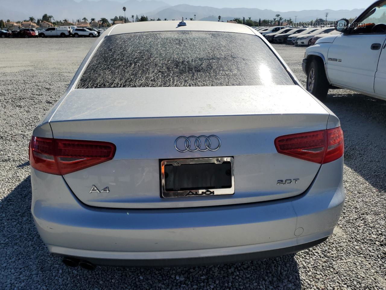 2013 Audi A4 Premium Plus Silver vin: WAUEFAFL1DA032528