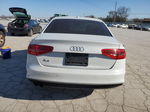 2014 Audi A4 Premium Plus White vin: WAUEFAFL1EN030675