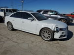 2014 Audi A4 Premium Plus White vin: WAUEFAFL1EN030675