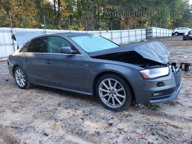 2016 Audi A4 Premium Plus S-line Gray vin: WAUEFAFL2GN006937