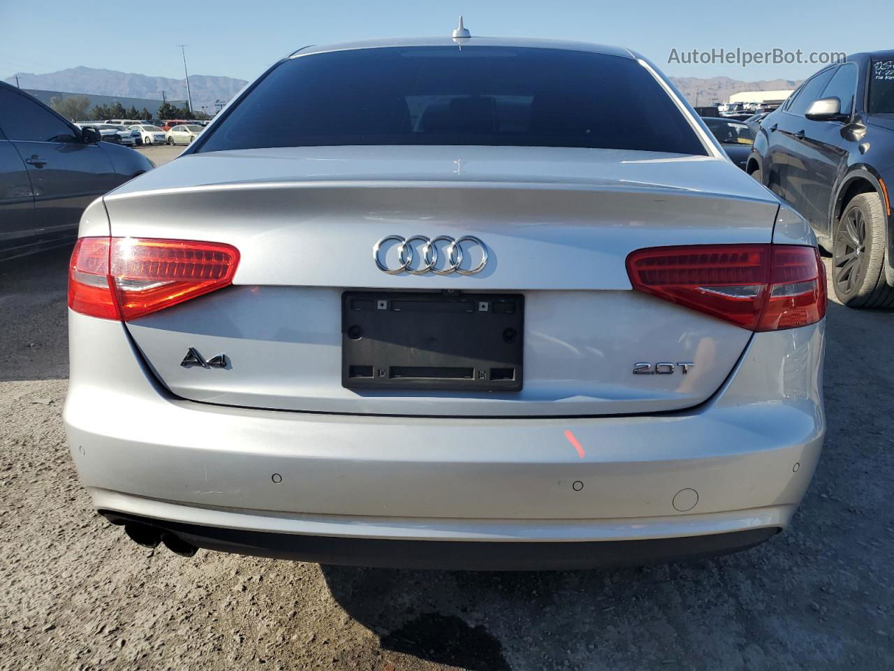 2013 Audi A4 Premium Plus Silver vin: WAUEFAFL3DN016498