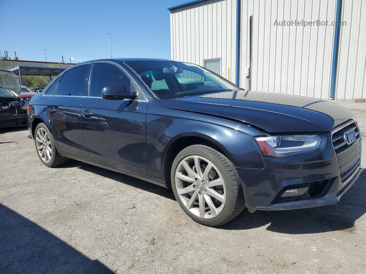 2013 Audi A4 Premium Plus Черный vin: WAUEFAFL3DN032040