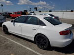 2013 Audi A4 Premium Plus White vin: WAUEFAFL4DN026683