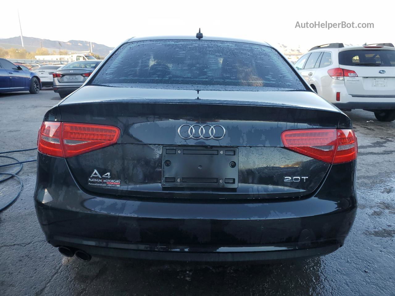 2013 Audi A4 Premium Plus Black vin: WAUEFAFL4DN028112