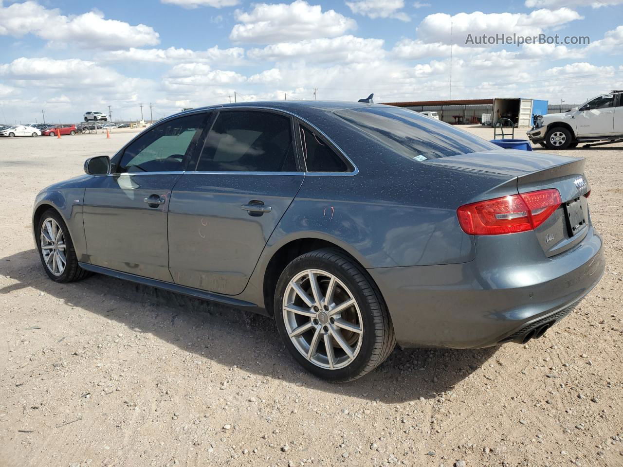 2014 Audi A4 Premium Plus Gray vin: WAUEFAFL4EN035076