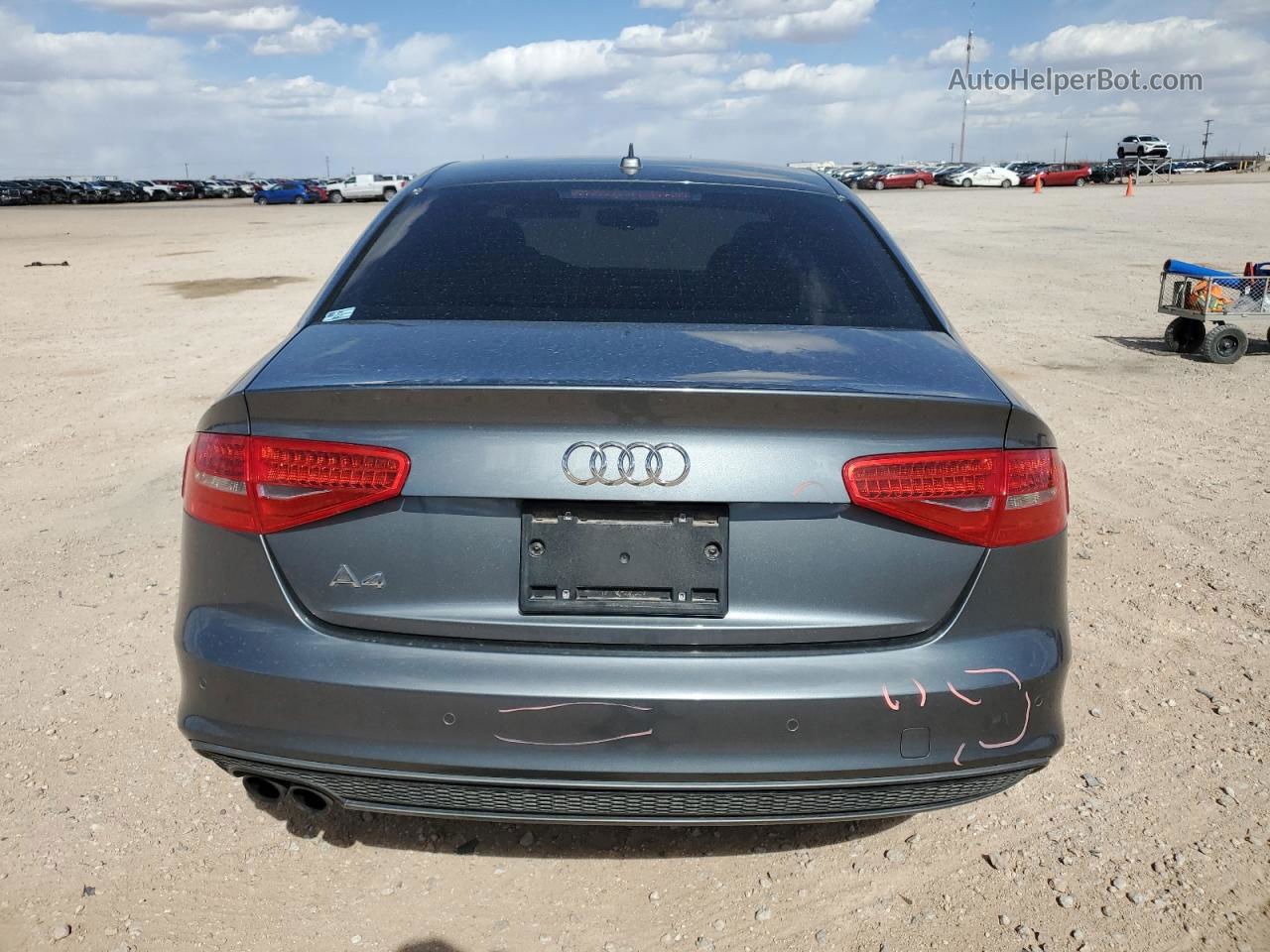 2014 Audi A4 Premium Plus Gray vin: WAUEFAFL4EN035076