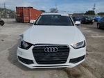 2016 Audi A4 Premium Plus S-line Белый vin: WAUEFAFL4GN005367