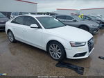 2013 Audi A4 2.0t Premium White vin: WAUEFAFL5DA115850