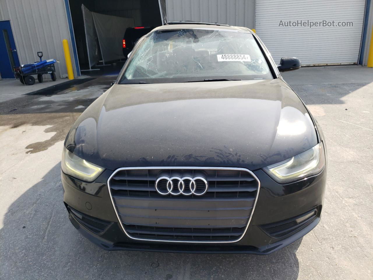 2013 Audi A4 Premium Plus Black vin: WAUEFAFL5DN010329