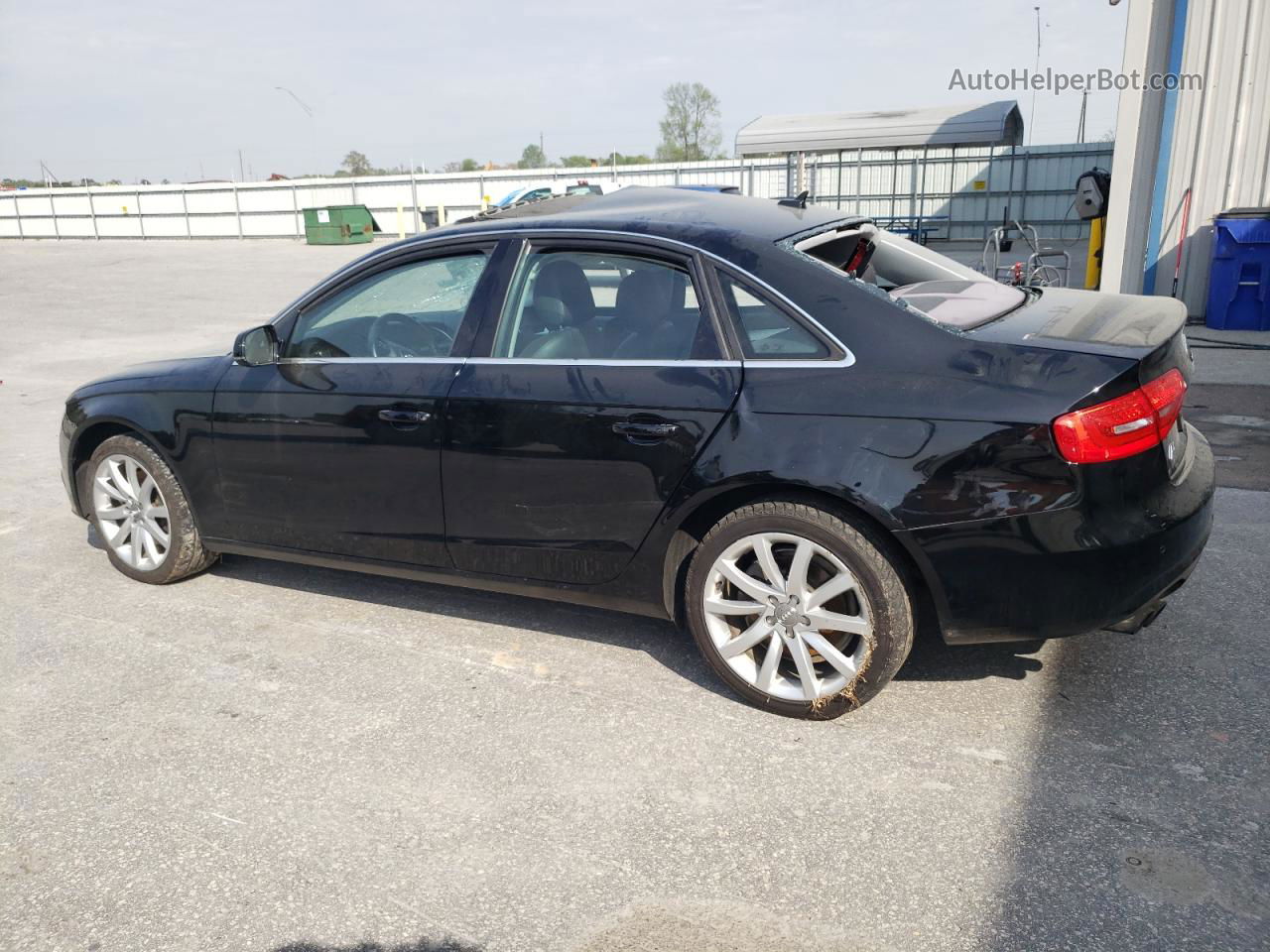 2013 Audi A4 Premium Plus Черный vin: WAUEFAFL5DN010329