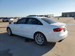 2013 Audi A4 Premium Plus White vin: WAUEFAFL5DN024599