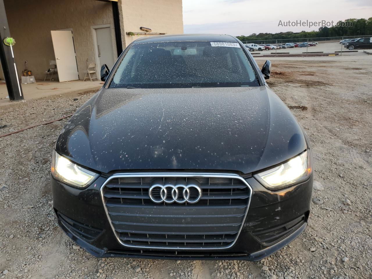 2013 Audi A4 Premium Plus Black vin: WAUEFAFL6DA148551