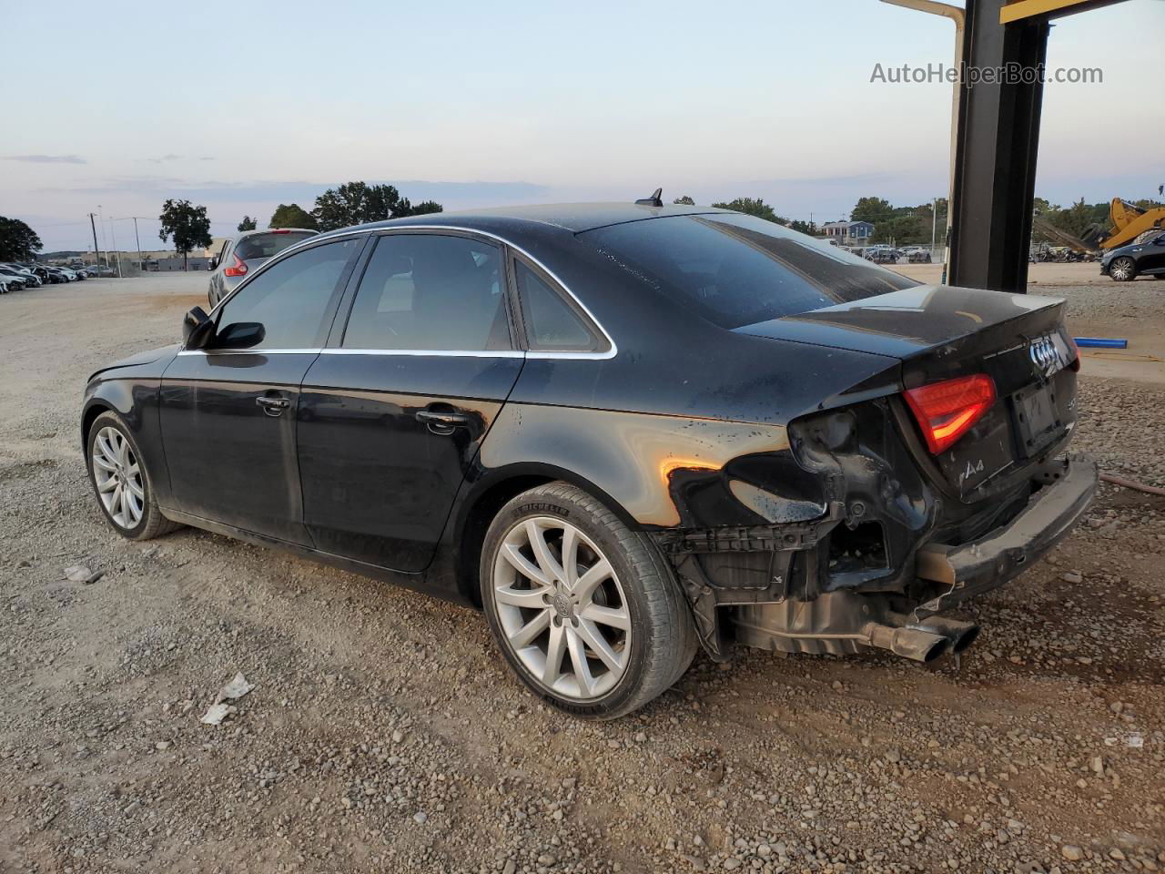 2013 Audi A4 Premium Plus Black vin: WAUEFAFL6DA148551