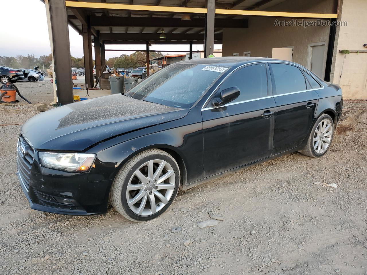 2013 Audi A4 Premium Plus Black vin: WAUEFAFL6DA148551