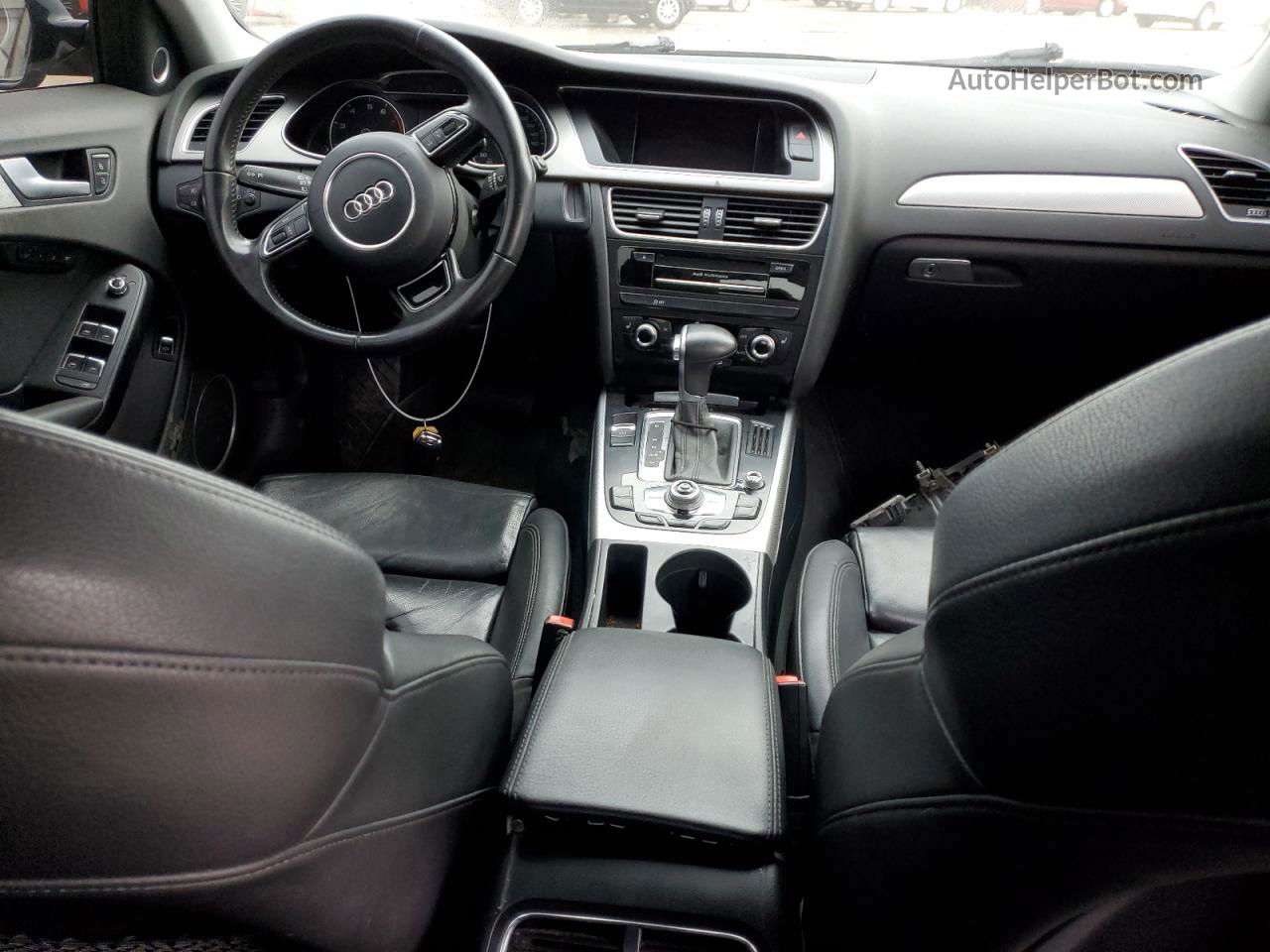 2013 Audi A4 Premium Plus Black vin: WAUEFAFL6DN046837