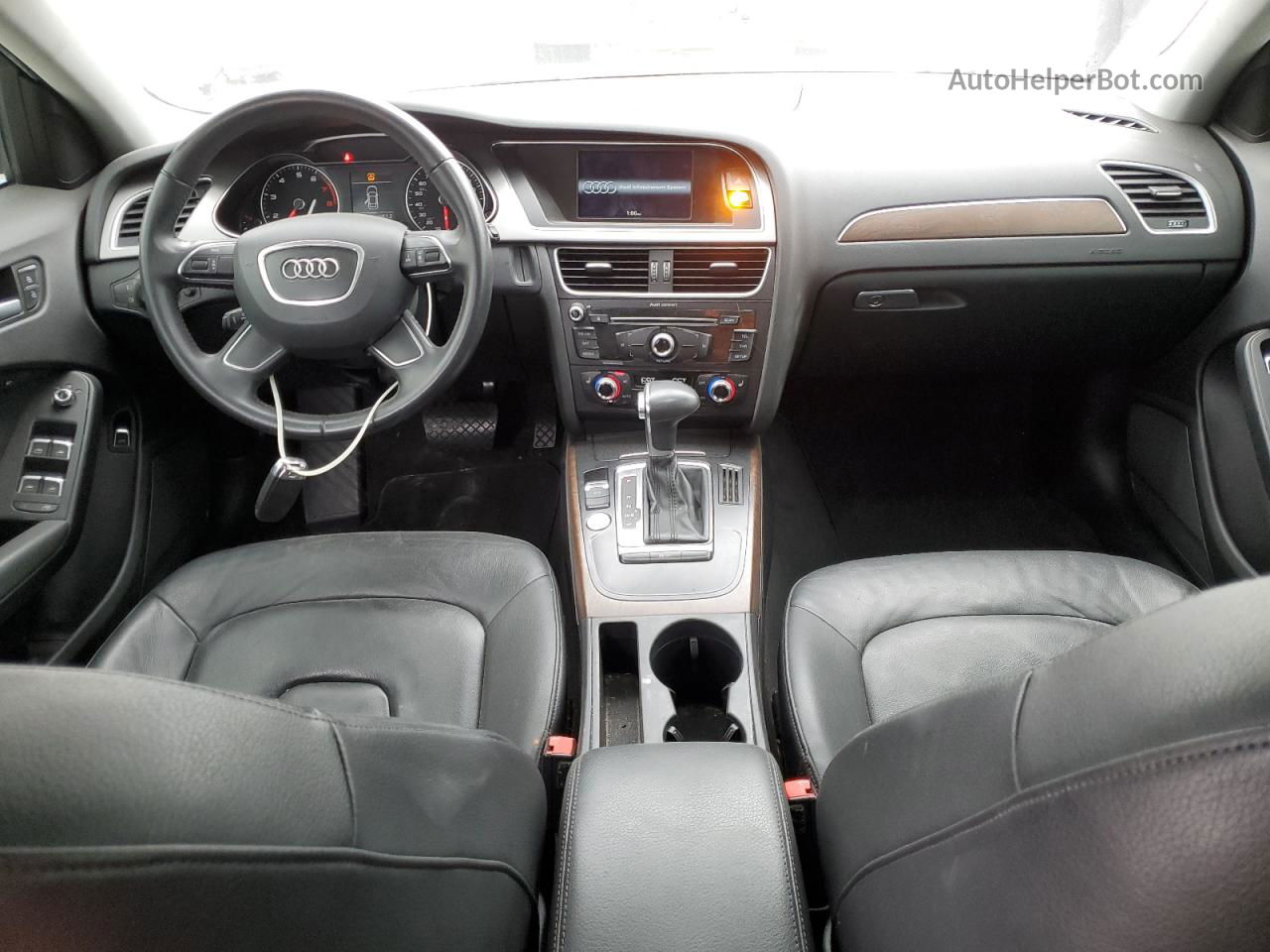 2014 Audi A4 Premium Plus Белый vin: WAUEFAFL8EN035016