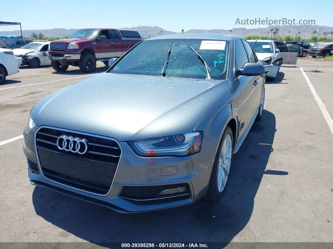 2016 Audi A4 2.0t Premium Gray vin: WAUEFAFL9GN006918