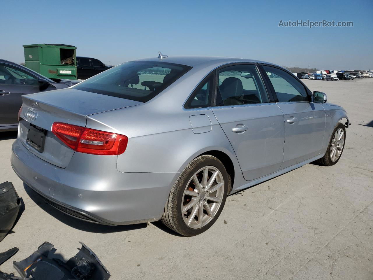 2016 Audi A4 Premium Plus S-line Серебряный vin: WAUEFAFL9GN014095