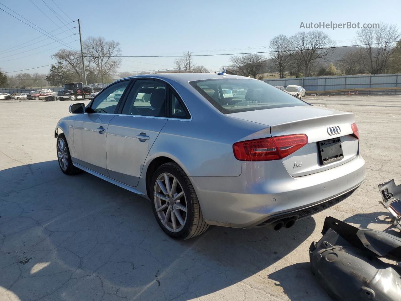 2016 Audi A4 Premium Plus S-line Silver vin: WAUEFAFL9GN014095