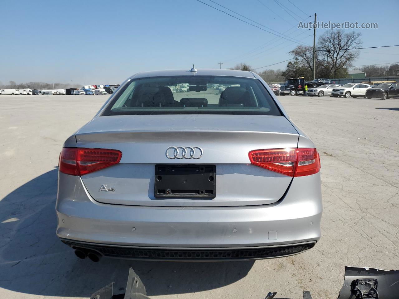 2016 Audi A4 Premium Plus S-line Silver vin: WAUEFAFL9GN014095