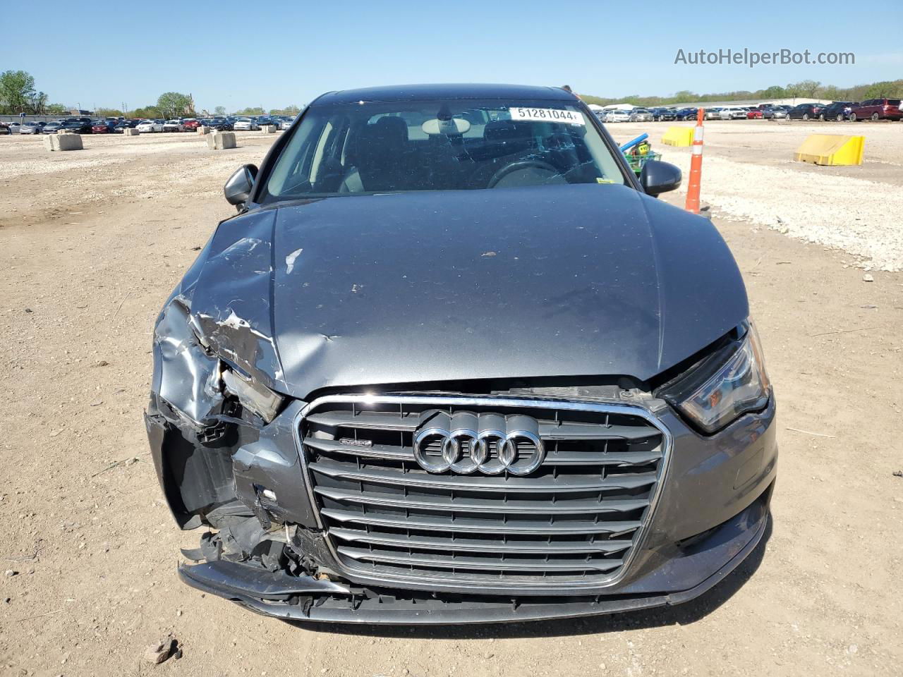 2015 Audi A3 Premium Plus Gray vin: WAUEFGFF0F1020256